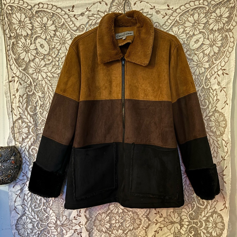 Coldwater Creek Brown and Black Jacket